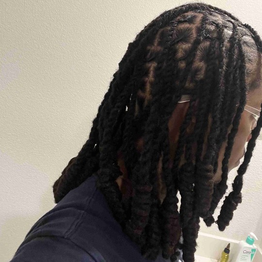 Medium locs